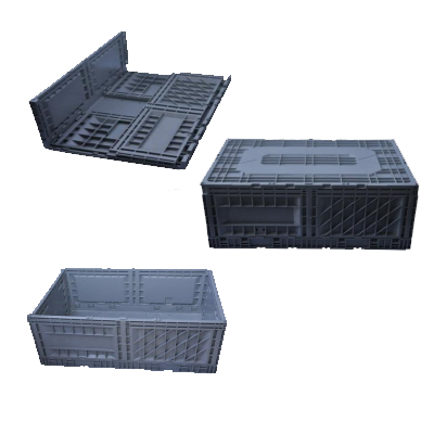 Foldable HDPE Crates